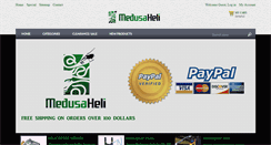 Desktop Screenshot of medusaheli.com